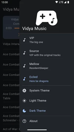 Vidya Music Aersia VIP Player